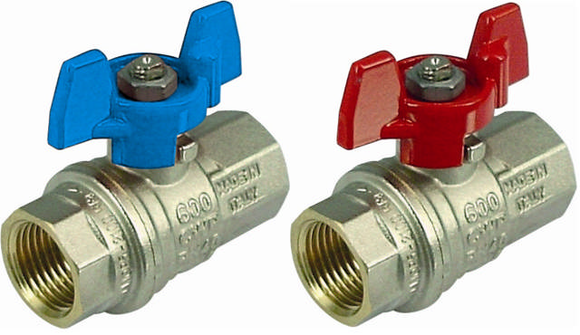 Ball Valve, T-Handle - Female x Female