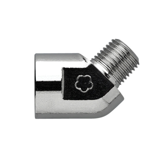 Connector Nipple, 45° Male