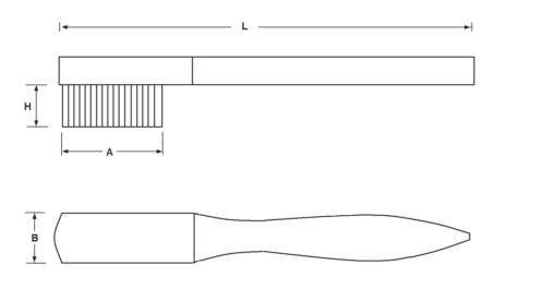 Hand Brushes , Brass