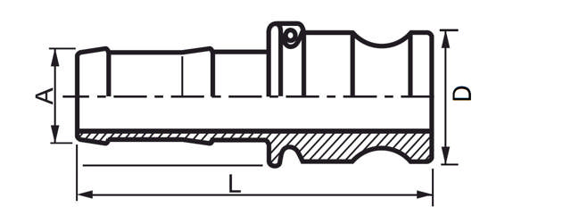 Hosetail Plug TYPE E