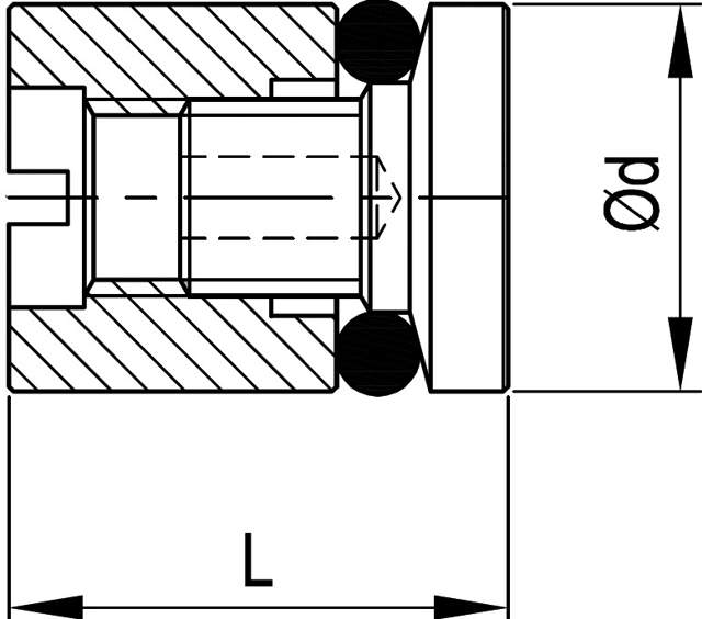 Channel Pressure Plug, Threadless