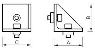 Profile Corner Bracket