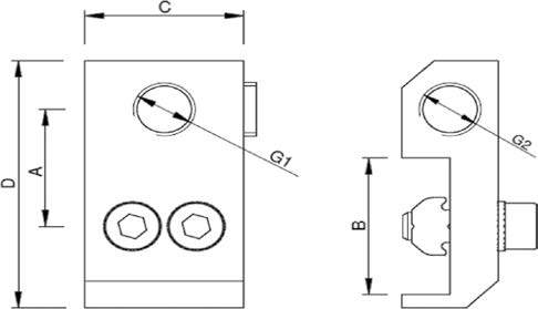 Vacuum Cup Mounting Bracket - Fixed 