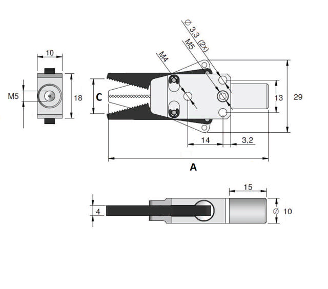 Sprue Grippers 12-10-8 Series