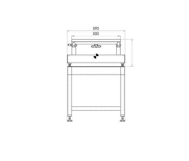 Standard mould table - 1,5 to 3T