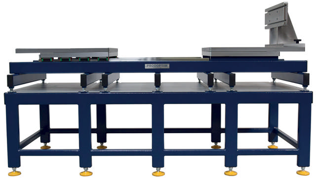 Mould table with T-slots plates for mechanical brackets - 1,5 to 3T