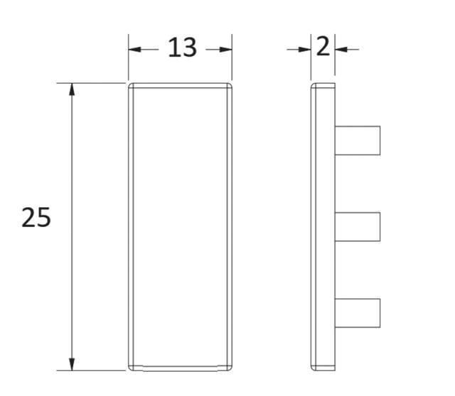 GZ-VIT - Jaw Insert Pad - Viton